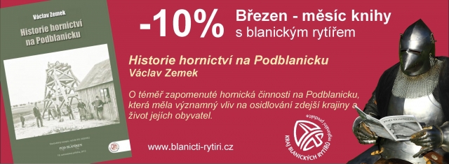 Březen  - měsíc knihy s blanickým rytířem