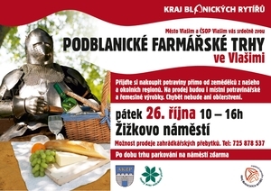 Podblanický farmářský trh v říjnu